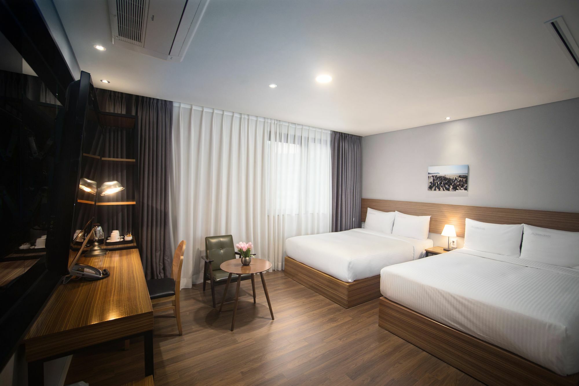 Cinema House Hotel In Busan Bagian luar foto